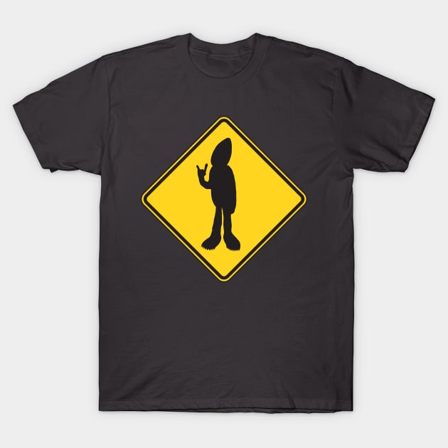 Bigfoot x-ing - The Oddball Aussie Podcast T-Shirt by OzOddball